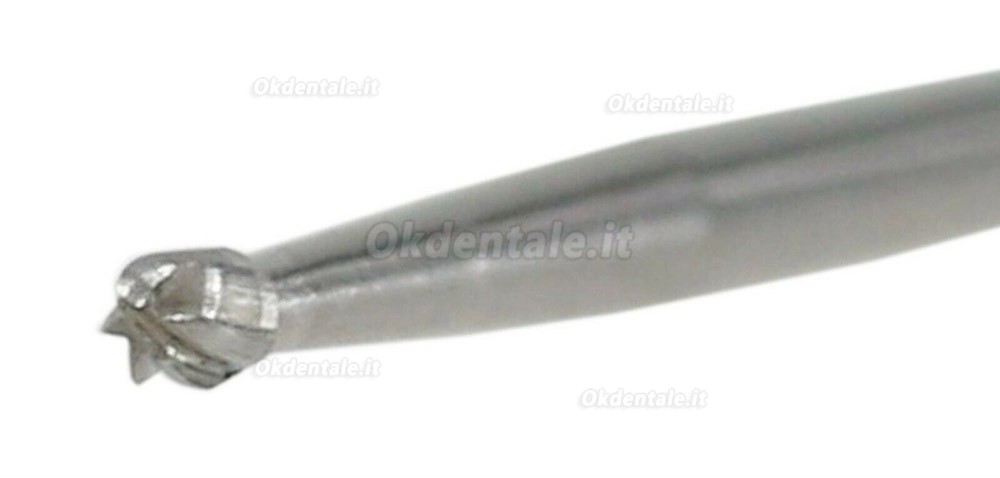 10 Pezzi FG SURG 1 2 4 5 6 8 fresa metallo duro a testa tonda dentale